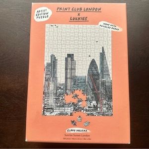 Claire Halifax Sunrise Sunset London 500 Piece Puzzle